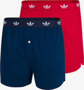 ADIDAS ORIGINALS Boxer shorts ' Comfort Cotton Woven ' in Blue: front