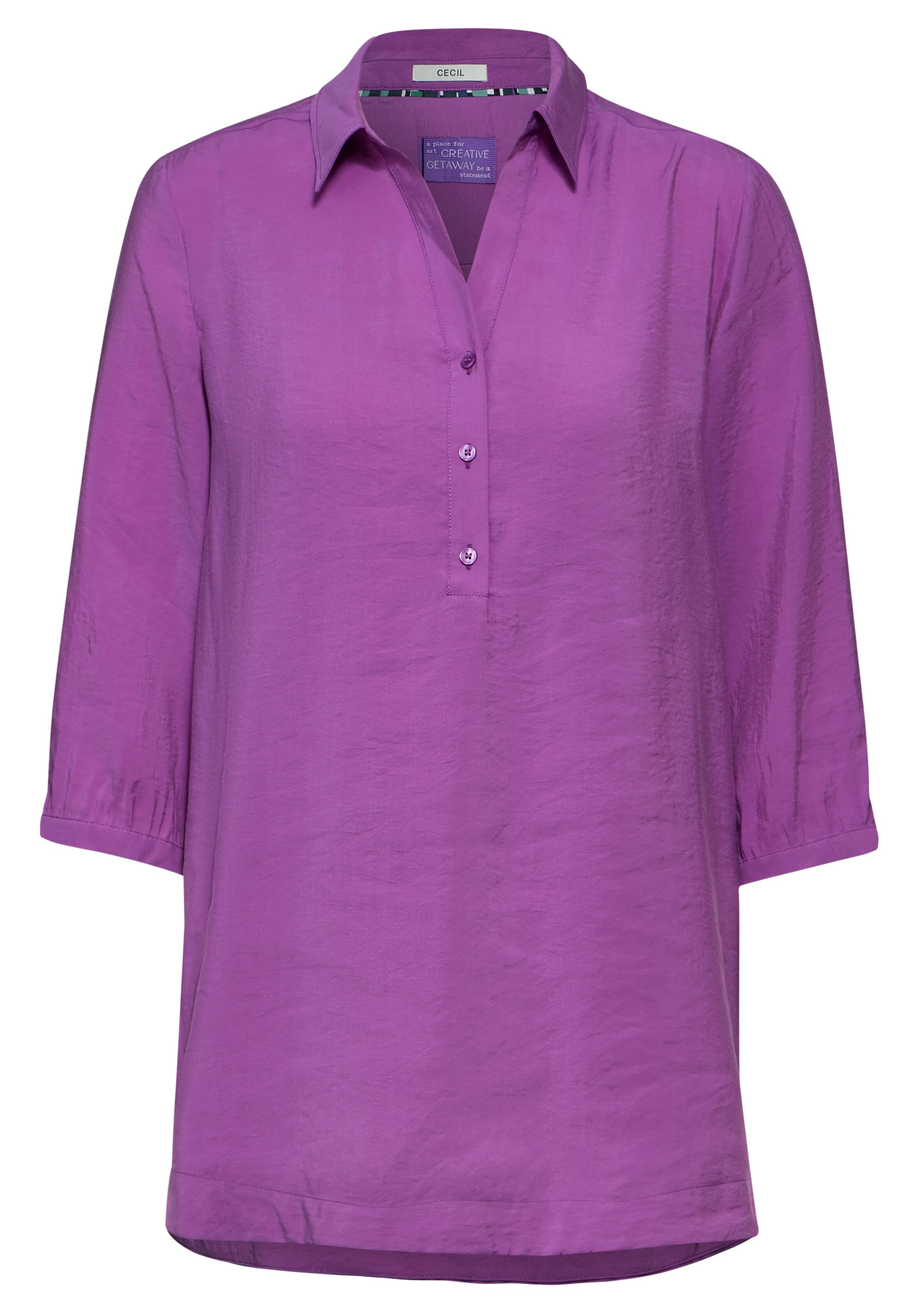 CECIL Bluse in Lila: Vorderseite