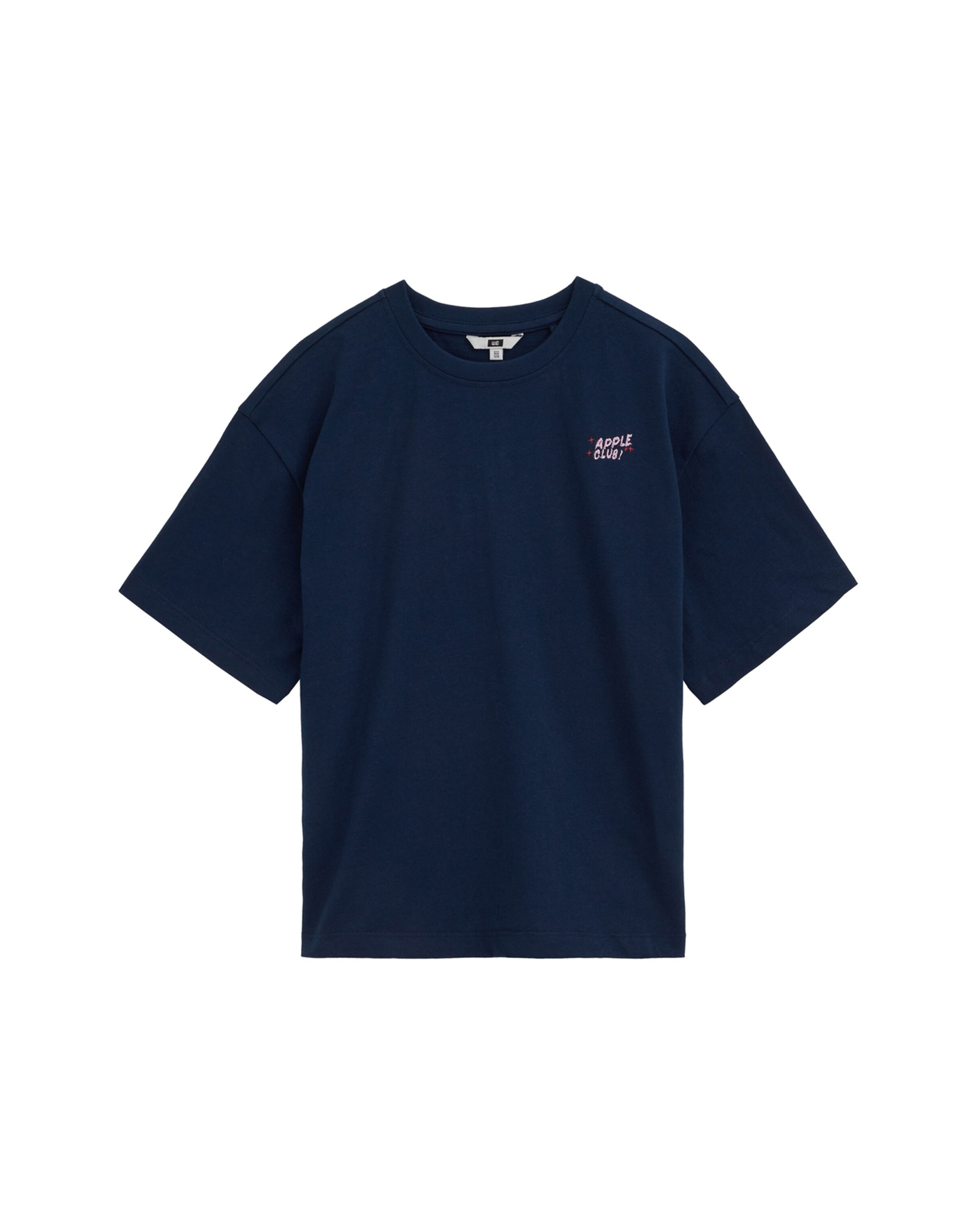 WE Fashion - Camiseta en azul: frente
