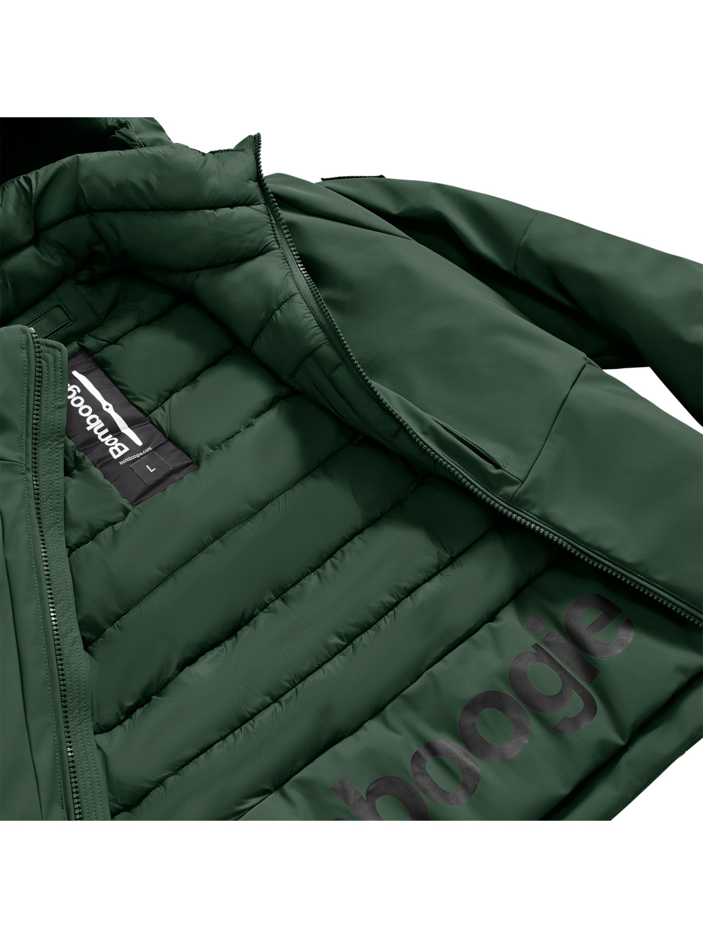 BOMBOOGIE - Casaco de inverno 'Tokyo' em verde