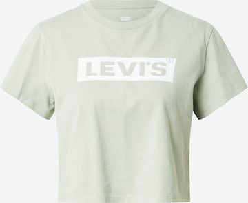 LEVI'S Tričko – zelená: přední strana
