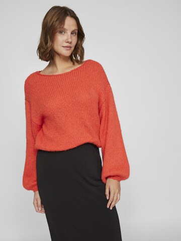 Pull-over VILA en rouge : devant