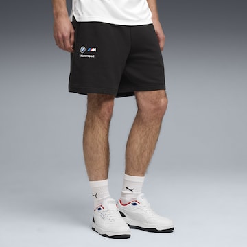 PUMA Loosefit Sportshorts 'BMW M Motorsport Essentials' in Schwarz: Vorderseite