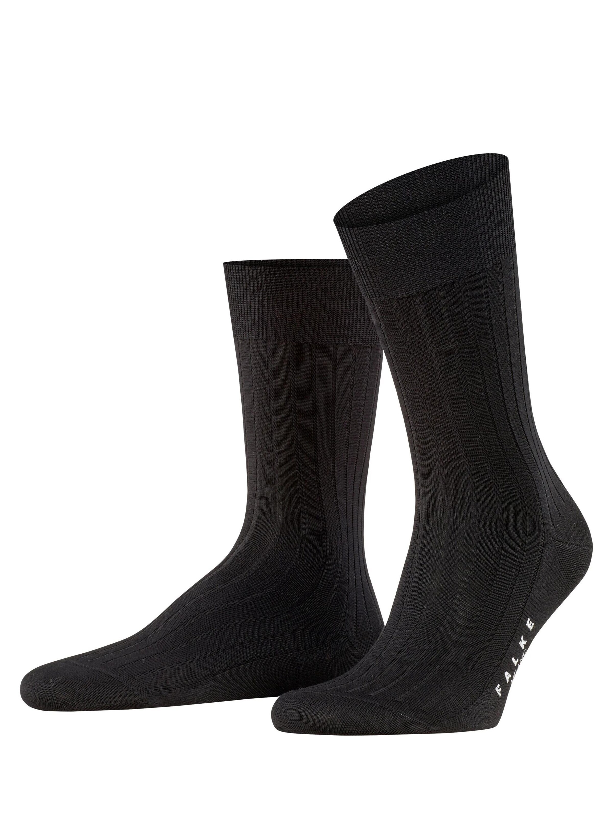 FALKE Socken 'Milano'‌‌‌‌‌‌ in Schwarz: Vorderseite
