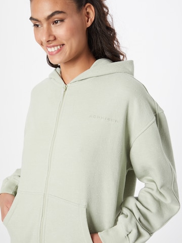 Röhnisch Athletic Zip-Up Hoodie 'Nila Neps' in Green