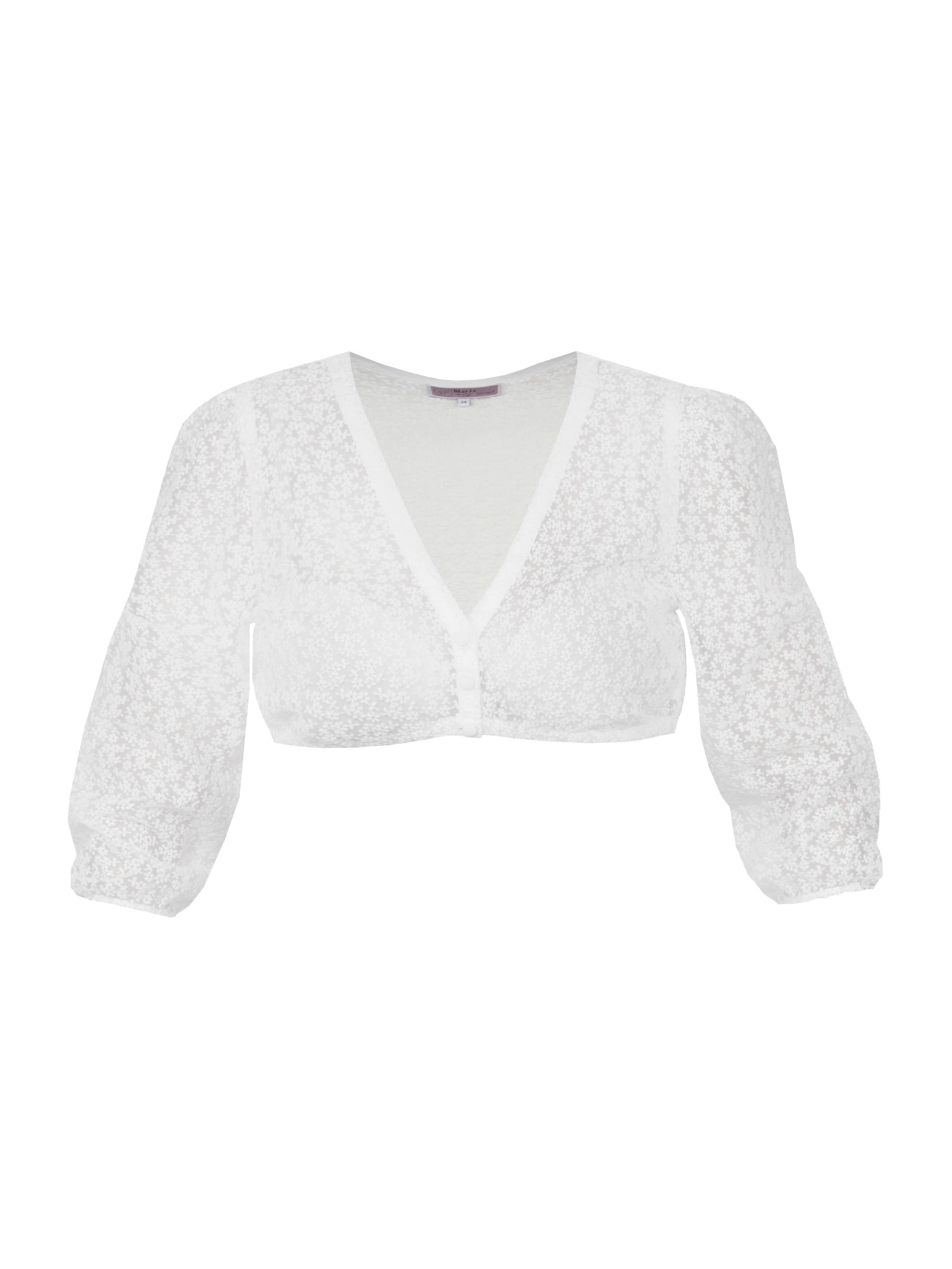 Bluză 'Grabenstätt' de la MARJO pe alb: față