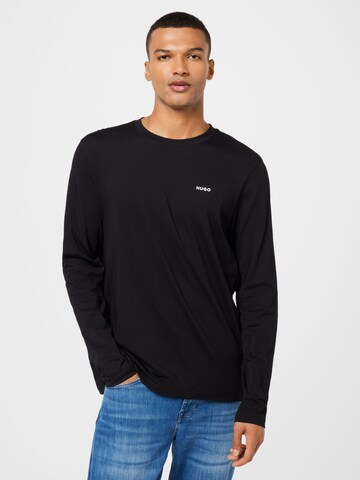 HUGO Shirt 'Derol 222' in Black: front