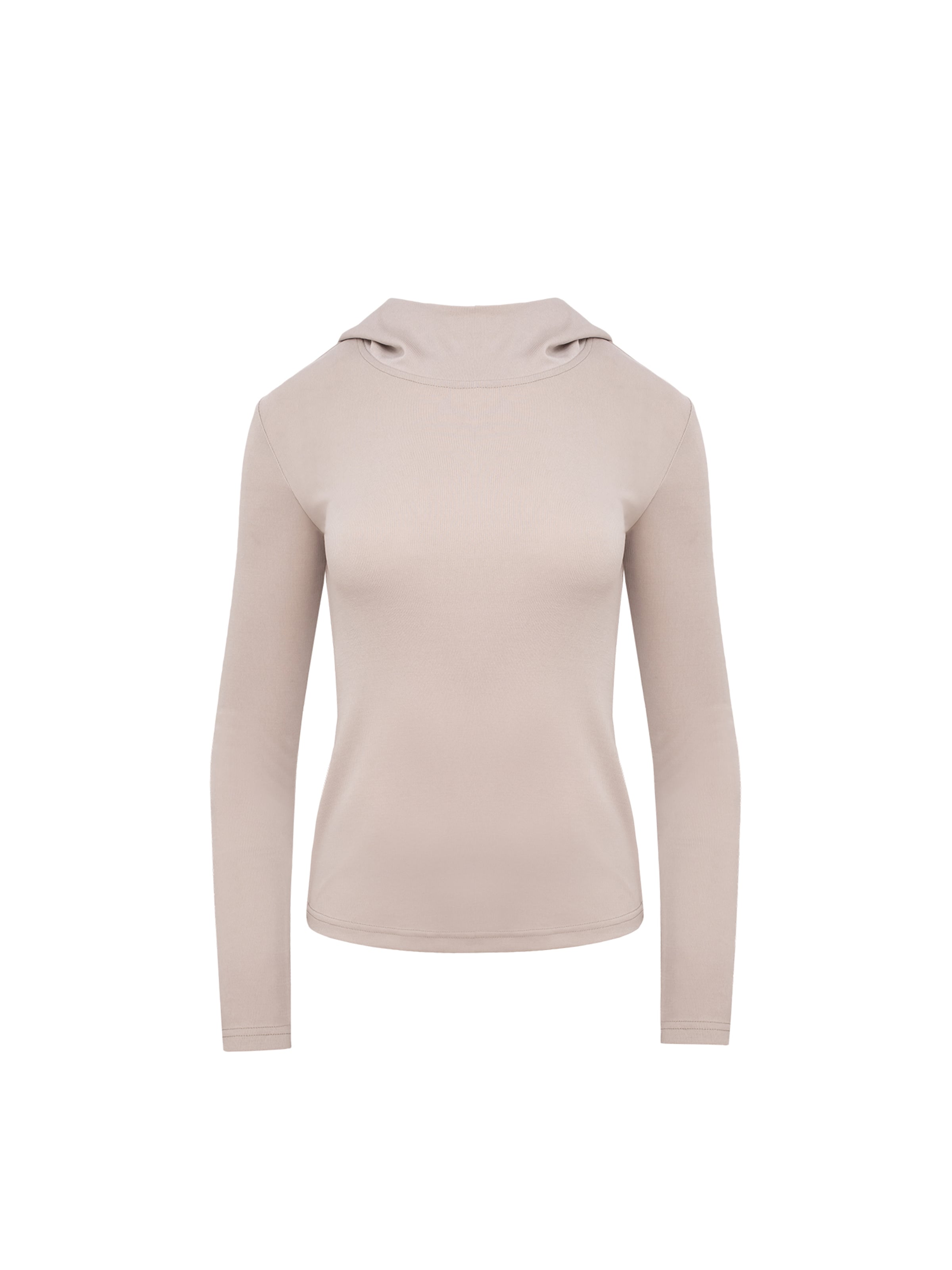 mandragora Bluse 'Luna' in Beige: Vorderseite