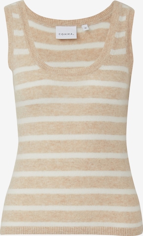 COMMA Sweater in Brown: front