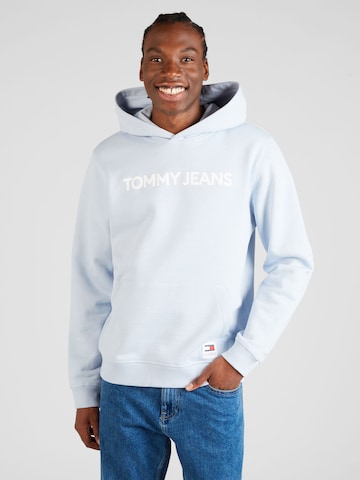 Tommy Jeans Sweatshirt 'CLASSICS' in Blauw: voorkant