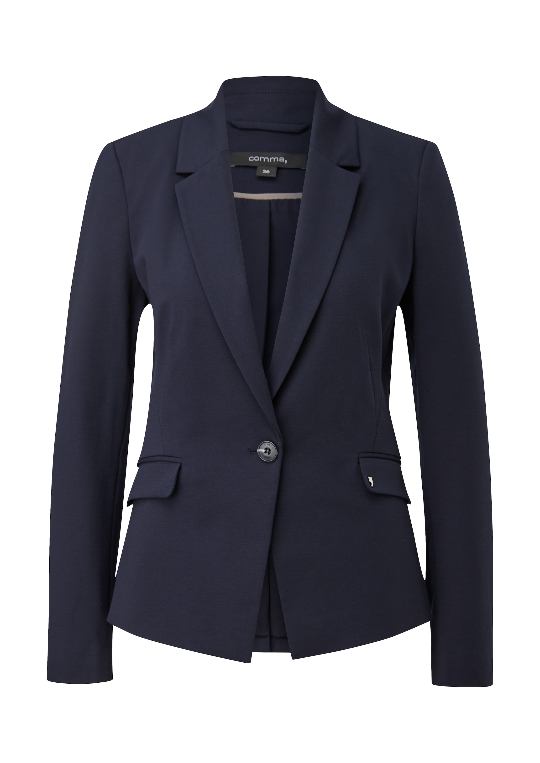 Blazer COMMA en bleu : devant