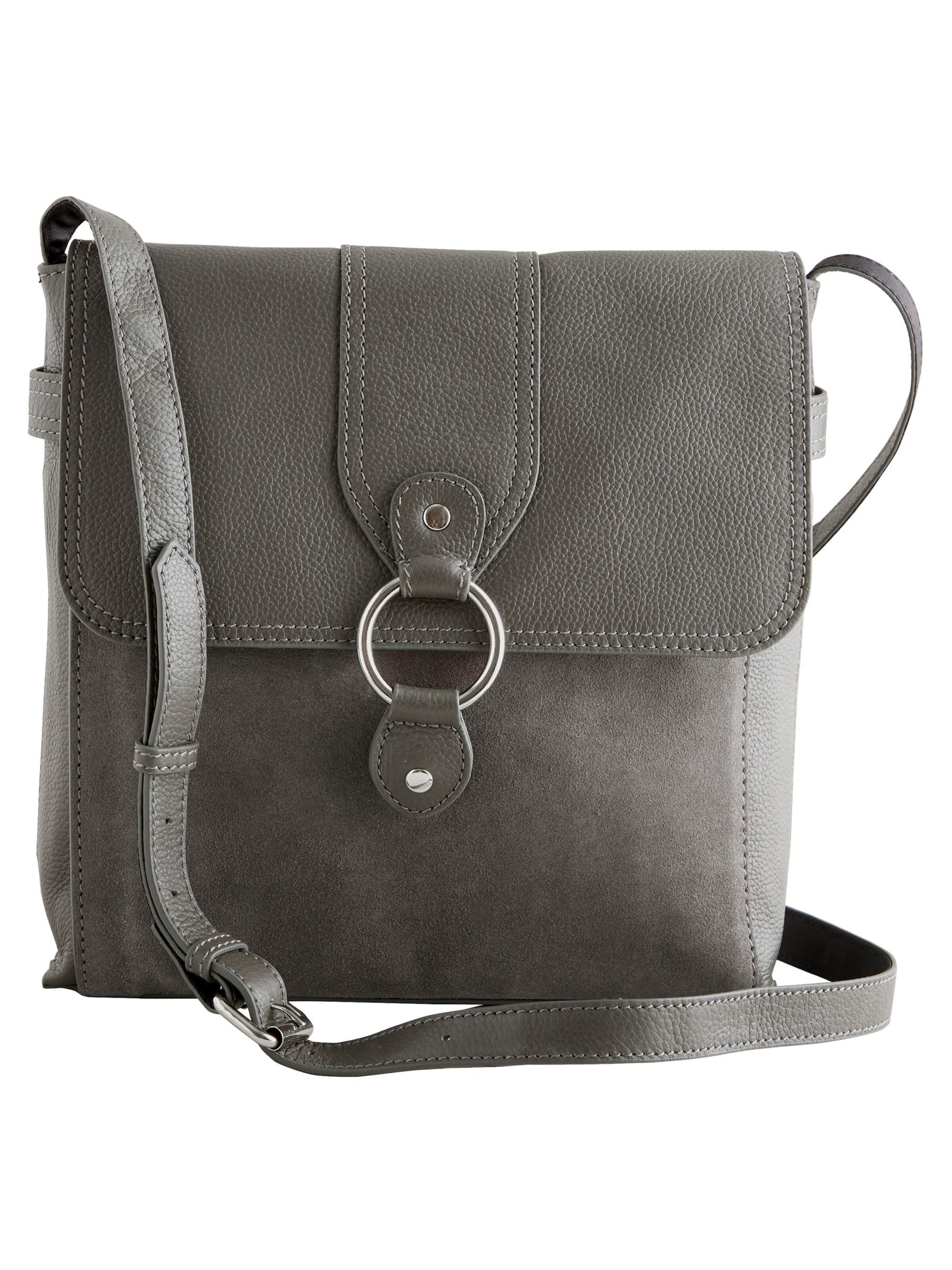 Next Skuldertaske i grå: forside