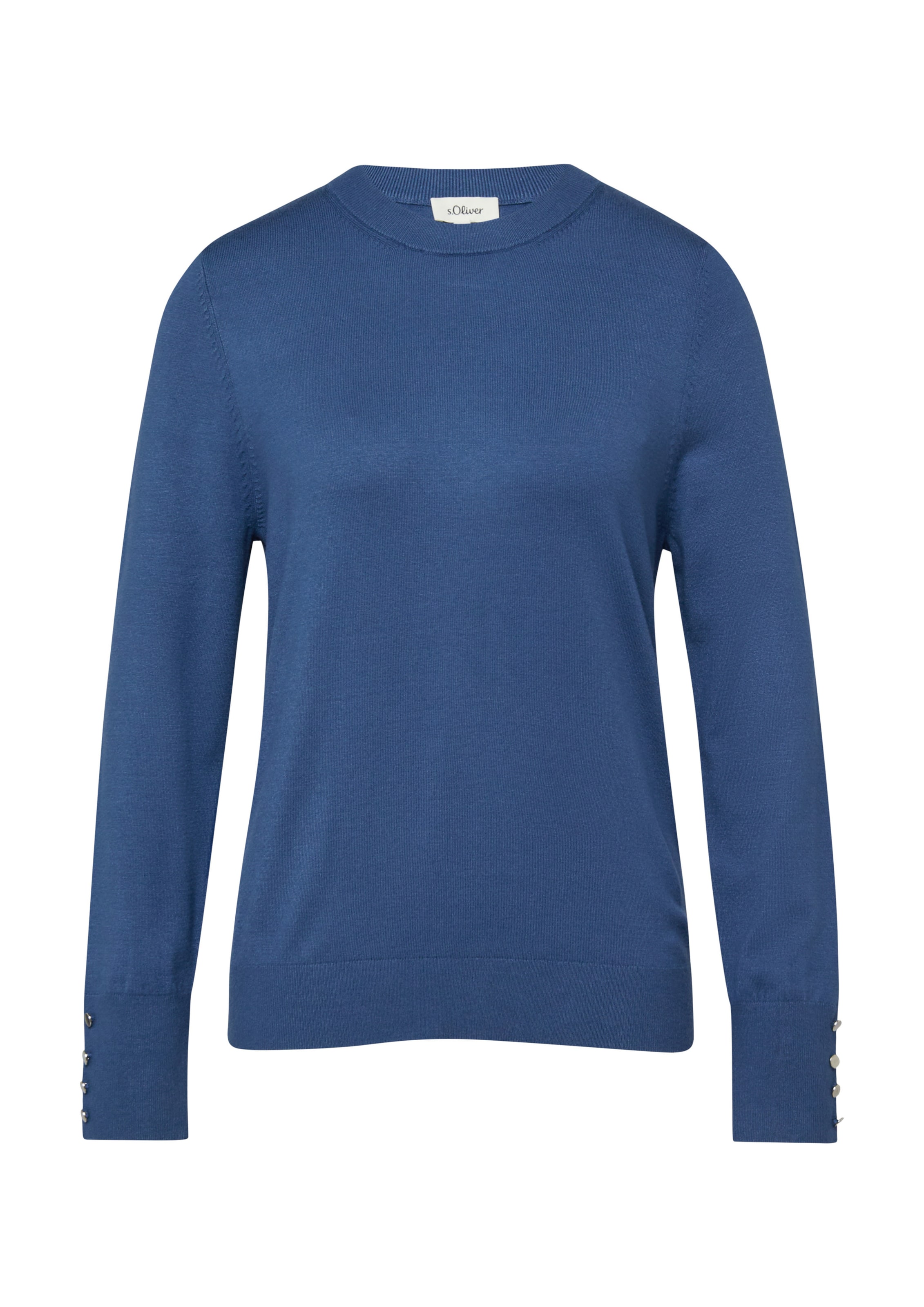 s.Oliver Trui in Blauw: voorkant