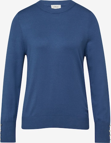Pull-over s.Oliver en bleu : devant