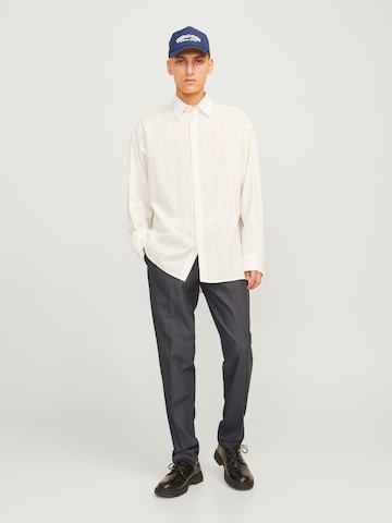 JACK & JONES regular Bukser med fals 'JPSTACE LEO' i blå