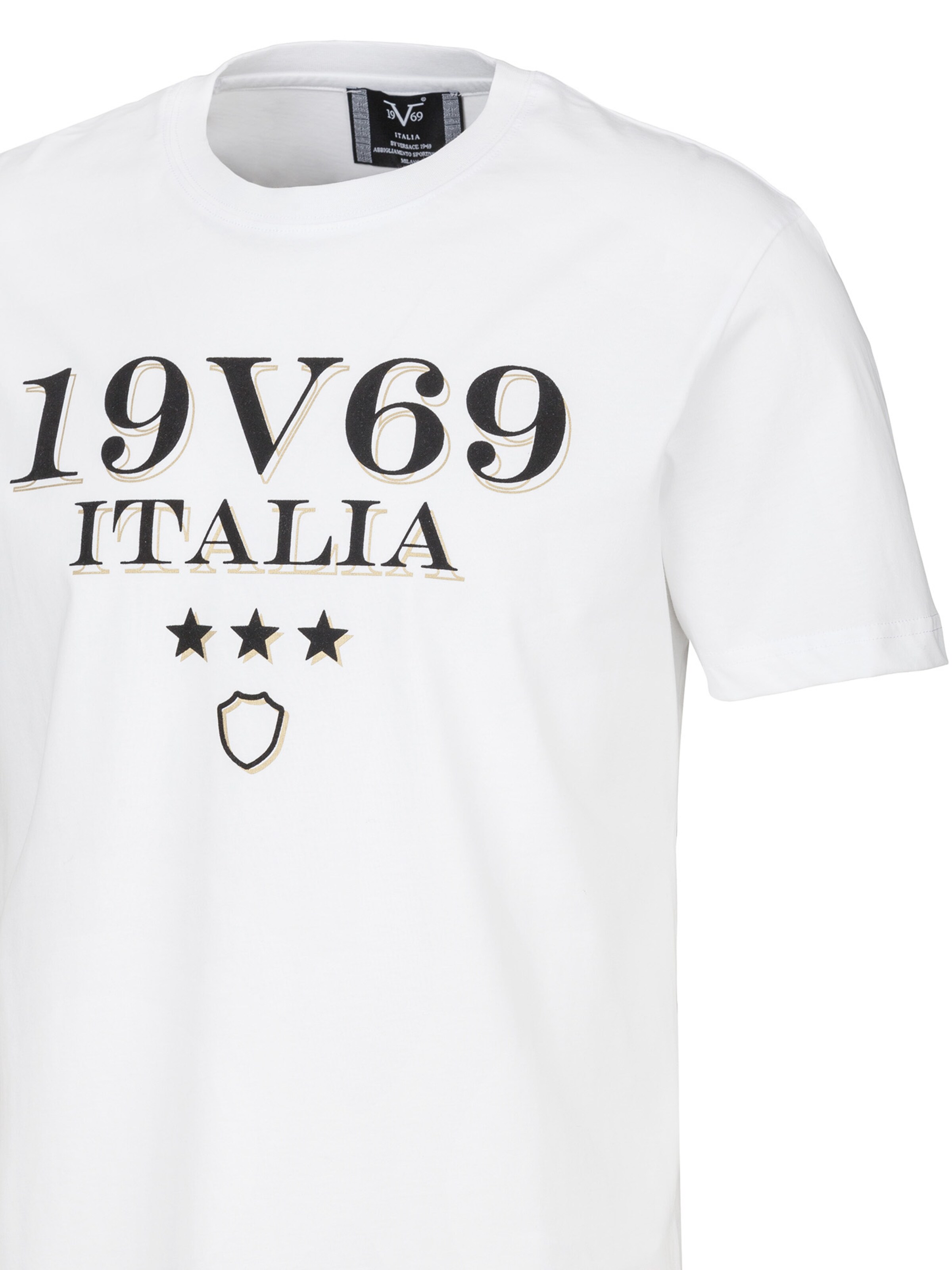 19V69 ITALIA Póló 'Rafael' - fehér