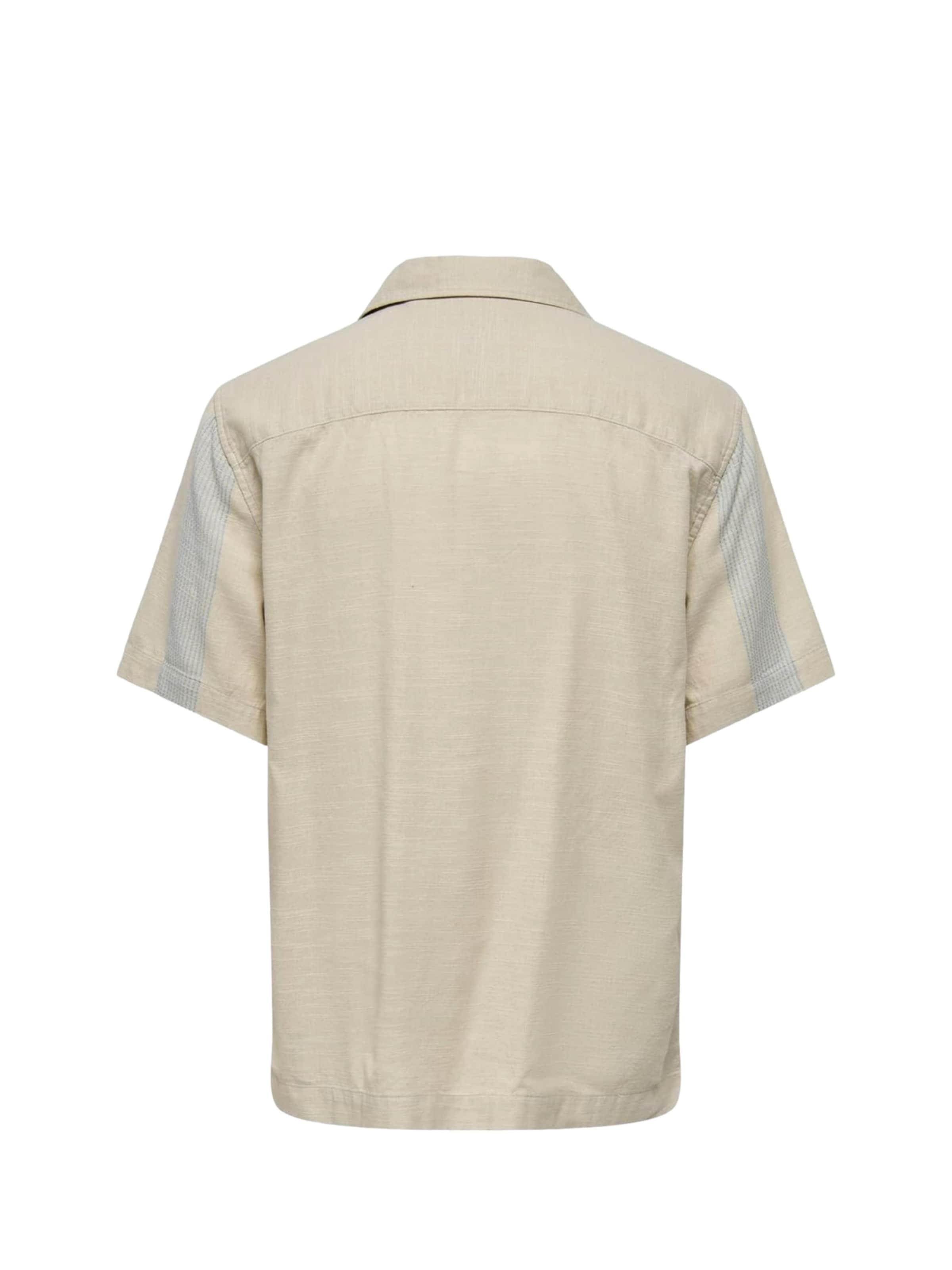 Only & Sons Regular Fit Hemd 'Seio' in Braun