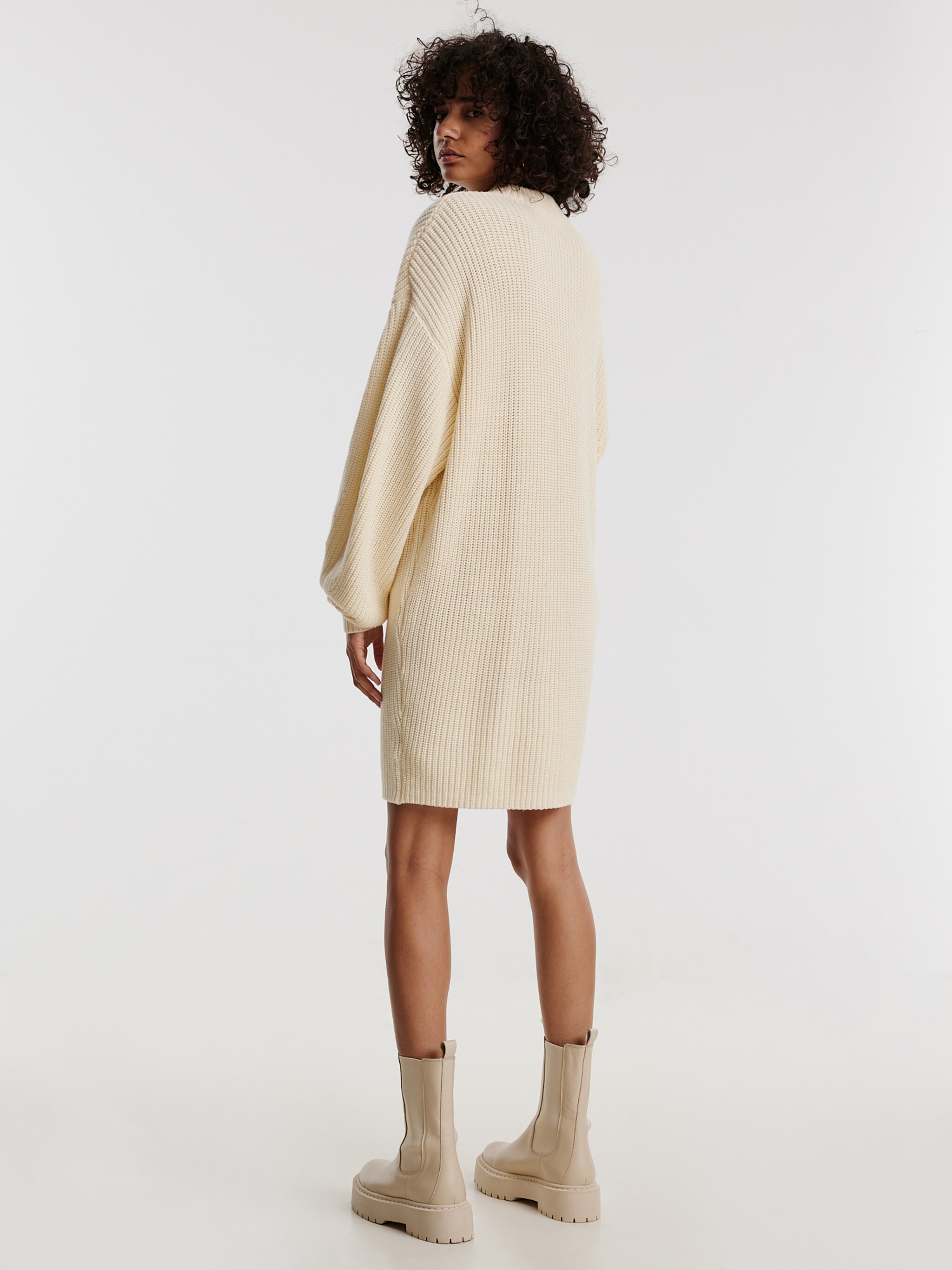 EDITED Producten Jurk 'Xena' Beige