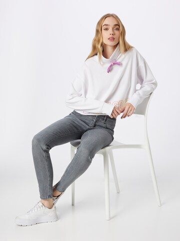 DKNY Performance Sport sweatshirt i vit