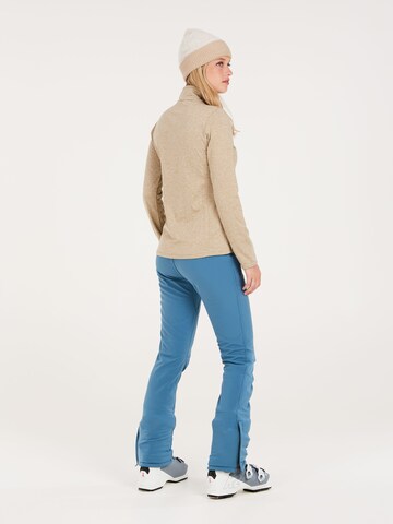 PROTEST Sportsweatshirt 'FABRIZM' in Braun: Vorderseite