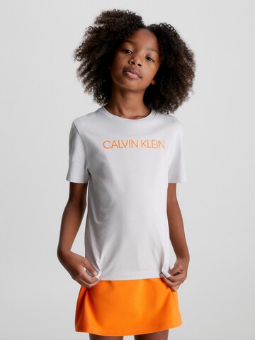 Calvin Klein Jeans Shirt in Grijs: voorkant