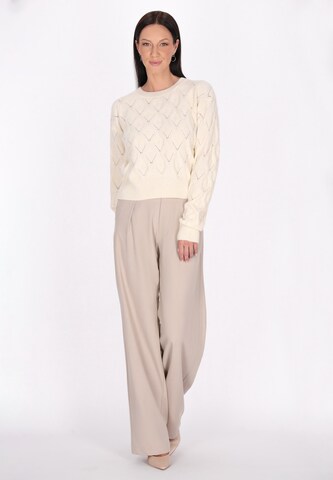 Usha Pullover in Weiß