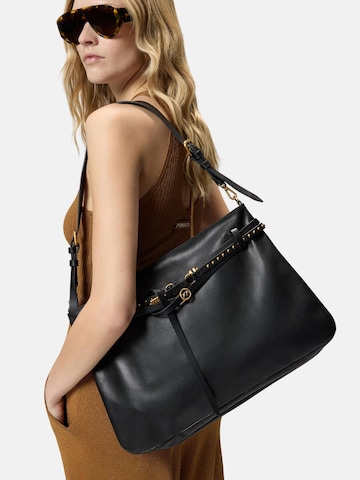 PINKO - Bolso de mano 'PINKO BELT BAG BIG BORSA' en negro