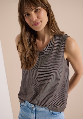 CECIL Top in Brown: front