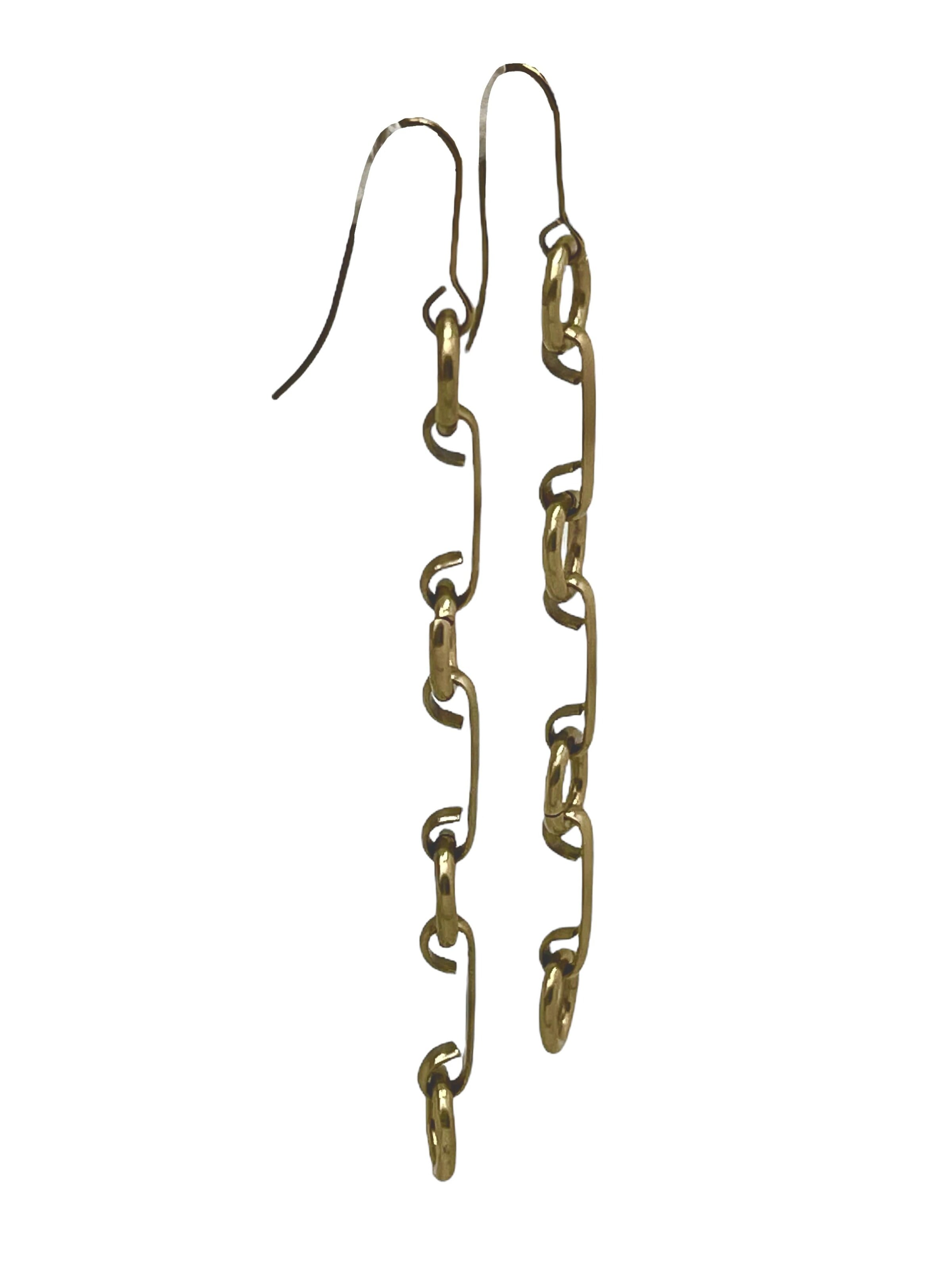 Gloria Mago - Pendientes '4ForU Gold Plated Earring' en oro