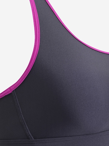 UNDER ARMOUR Bralette Sports Bra 'Authentics' in Grey