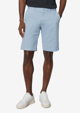 Marc O'Polo Regular Chino 'Reso' in Blauw: voorkant