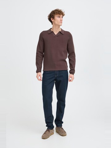 Casual Friday - Pullover ' CFDAHL ' em castanho