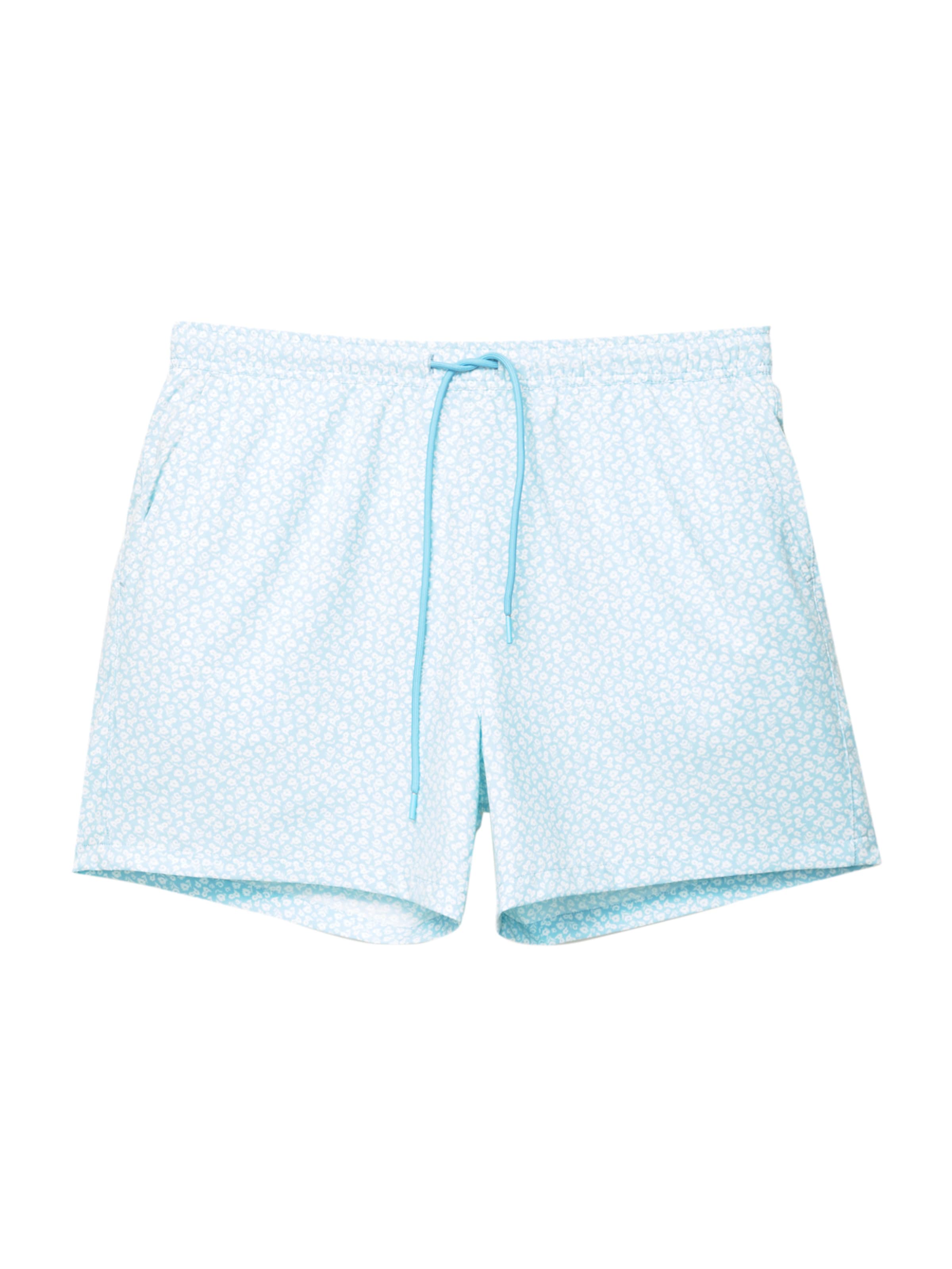 Pull&Bear Badeshorts in Blau: Vorderseite