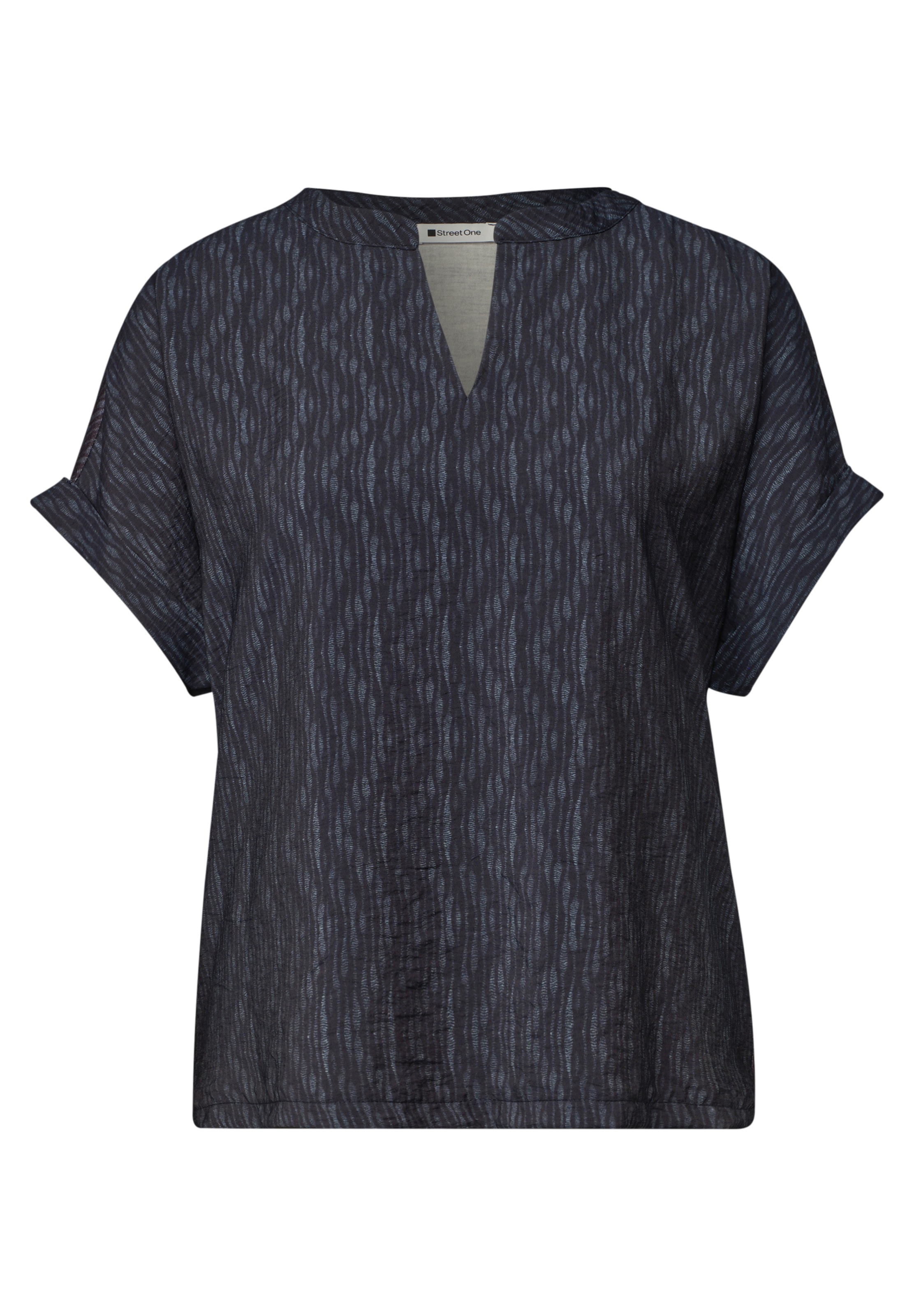 STREET ONE Shirt in Blue: front