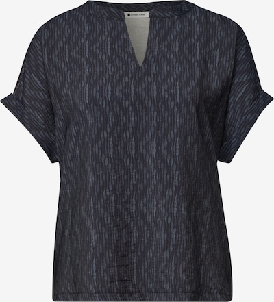 STREET ONE Blouse in XS in Dusty blue / Dark blue, Item view