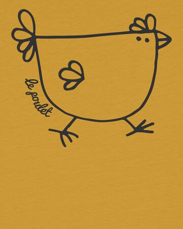 watabout.kids Shirt 'Le Poulet - Das Huhn' in Geel