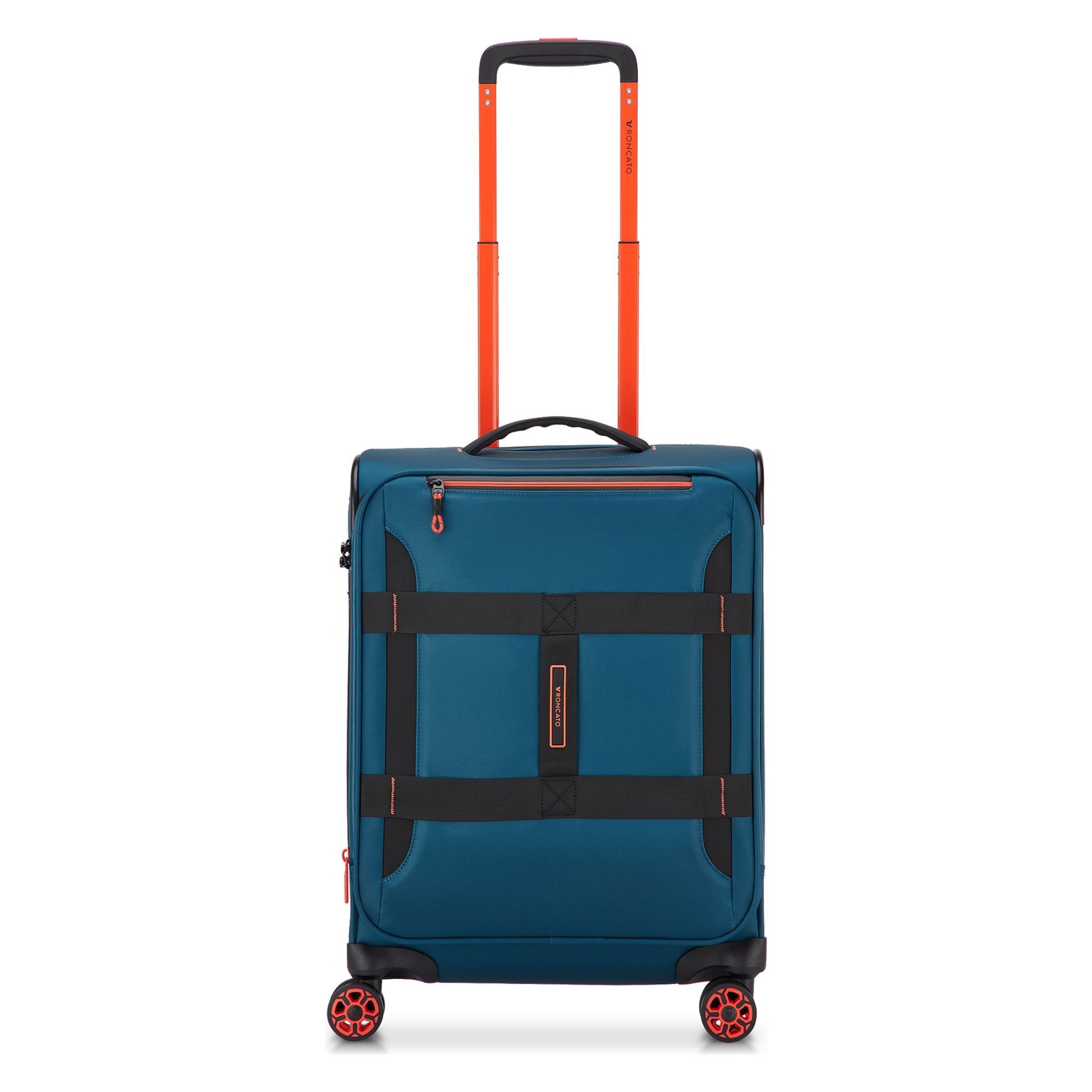 Roncato Trolley 'Norway' in Blau: Vorderseite