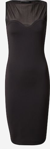 GUESS - Vestido de gala 'Amanda' en negro: frente