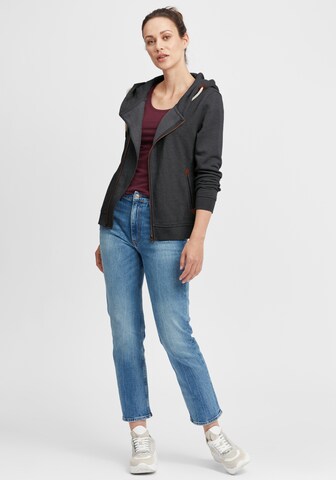 Oxmo Sweatjacke 'Vicky' in Grau