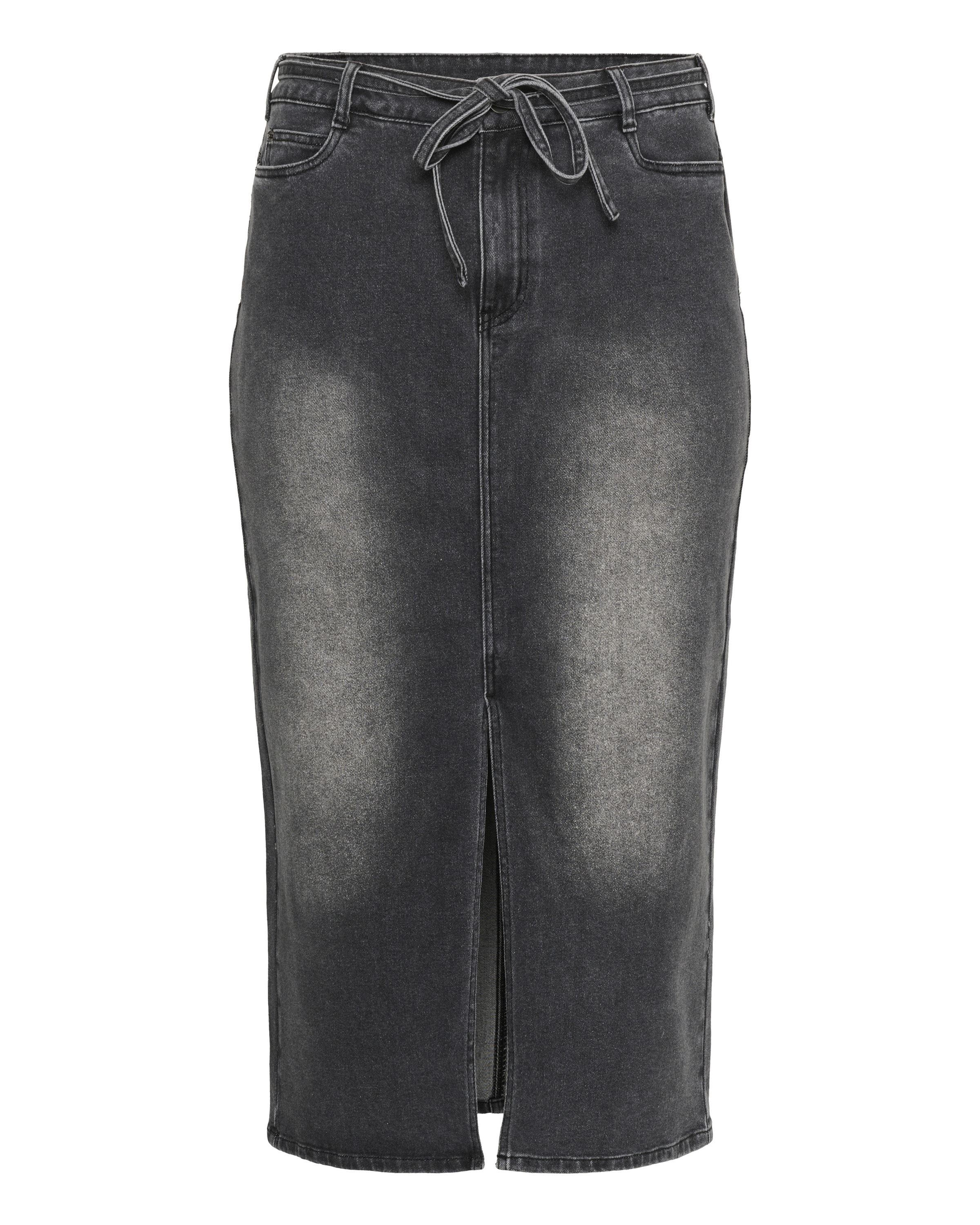 KAFFE CURVE Nederdel 'Ally' i grå: forside