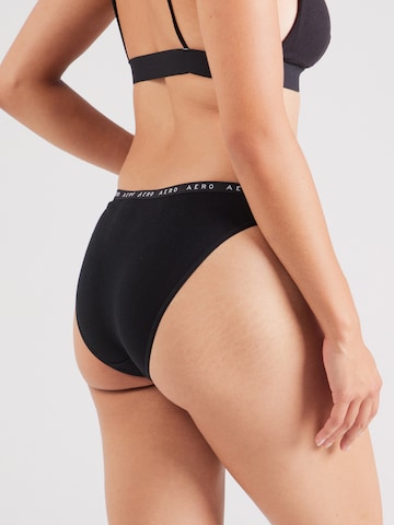 AÉROPOSTALE Bikinihose in Schwarz