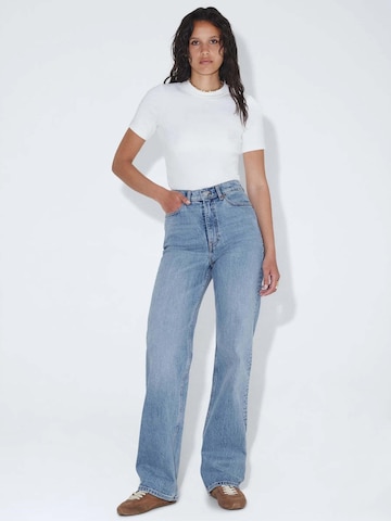 Dr. Denim Regular Jeans 'Echo High Straight' in Blauw