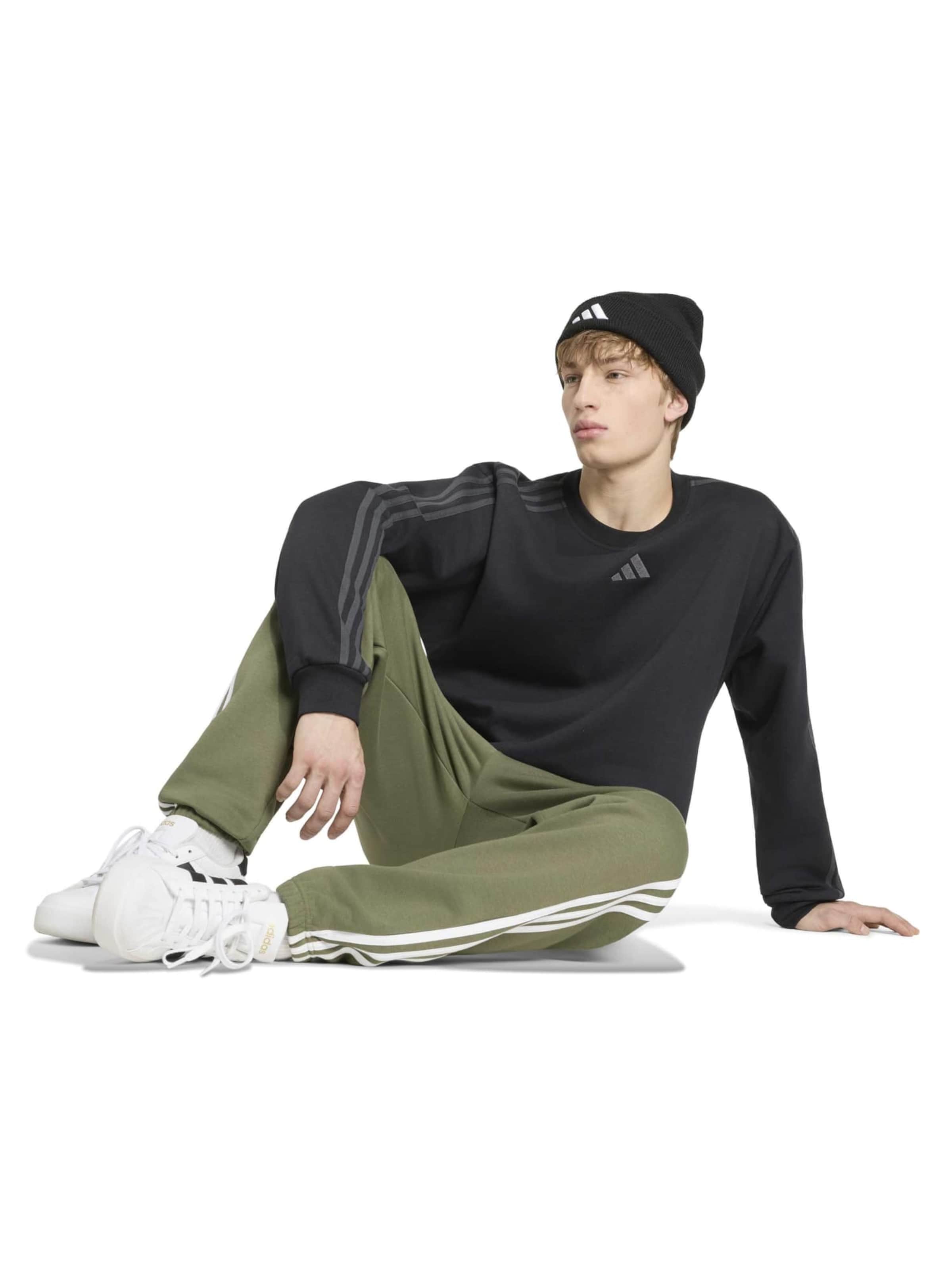 ADIDAS SPORTSWEAR Urheilullinen collegepaita värissä musta