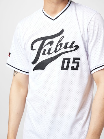 FUBU - Camiseta en blanco