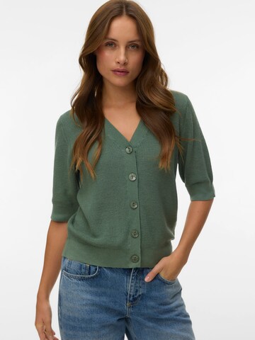 Cardigan 'VMNEWLEX' VERO MODA en vert : devant