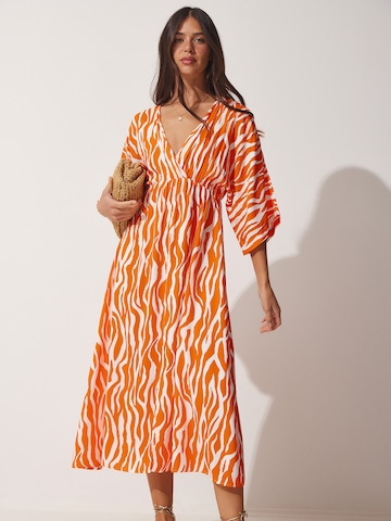 Robe Happiness İstanbul en orange : devant