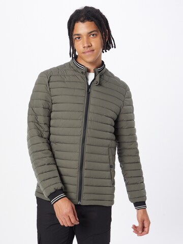 No Excess Between-Season Jacket in Green: front