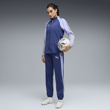 PUMA Trainingspak in Blauw: voorkant