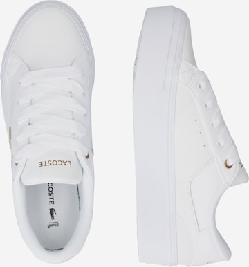 Sneaker low 'Ziane' de la LACOSTE pe alb