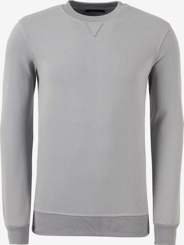 Buratti Sweatshirt in Grijs: voorkant